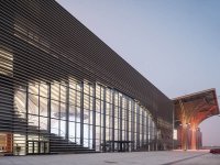時(shí)尚大氣圖書(shū)館展覽展示室內(nèi)效果-1315-07