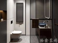 工業(yè)風格別墅室內裝修裝飾效果展示-1015-09