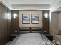 新中式風格家居裝修裝飾室內(nèi)設計效果-G620-6